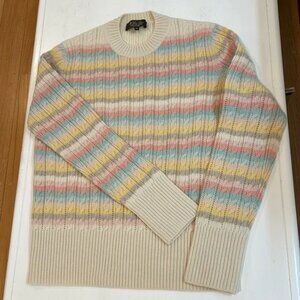 Baby cashmere striped sweater